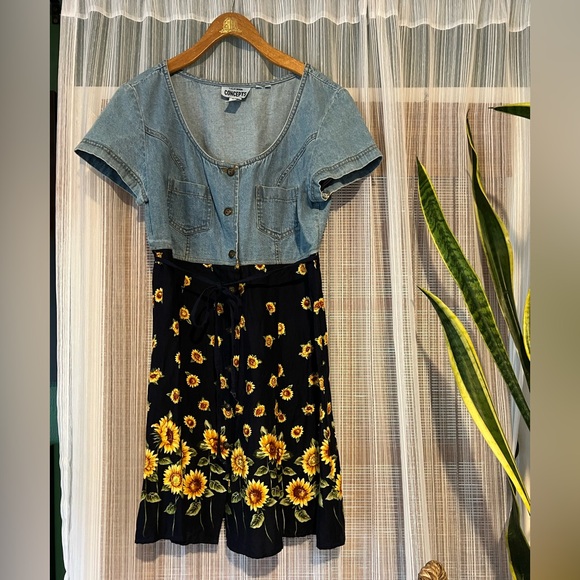 VTG button-down minidress - Picture 3 of 9